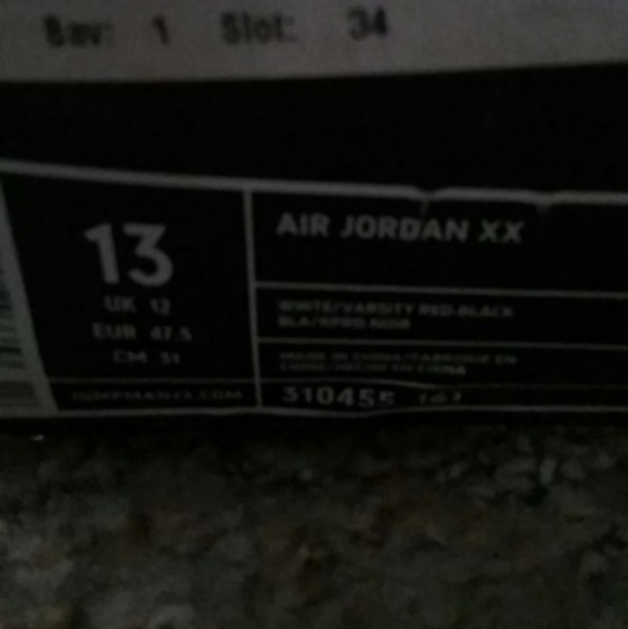 Nike air jordan XX